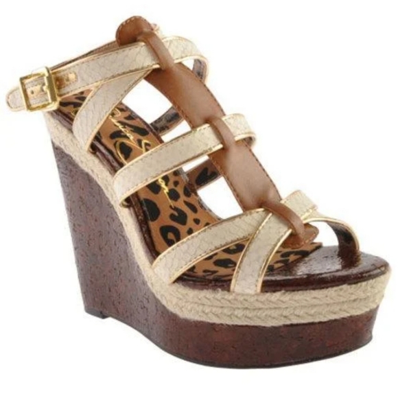 Jessica Simpson platform wedges - Picture 2 of 10